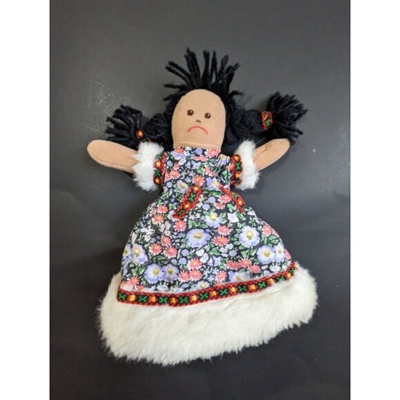 Topsy Turvy My Lil Alaska Eskimo Plush Doll Souvenir Reversible 2 in 1 9" - Picture 5 of 7